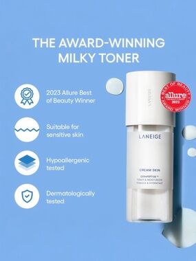 🆕💞LANEIGE Cream Skin Toner & Moisturizer Cerapeptide (™) 1.69oz • K Beauty